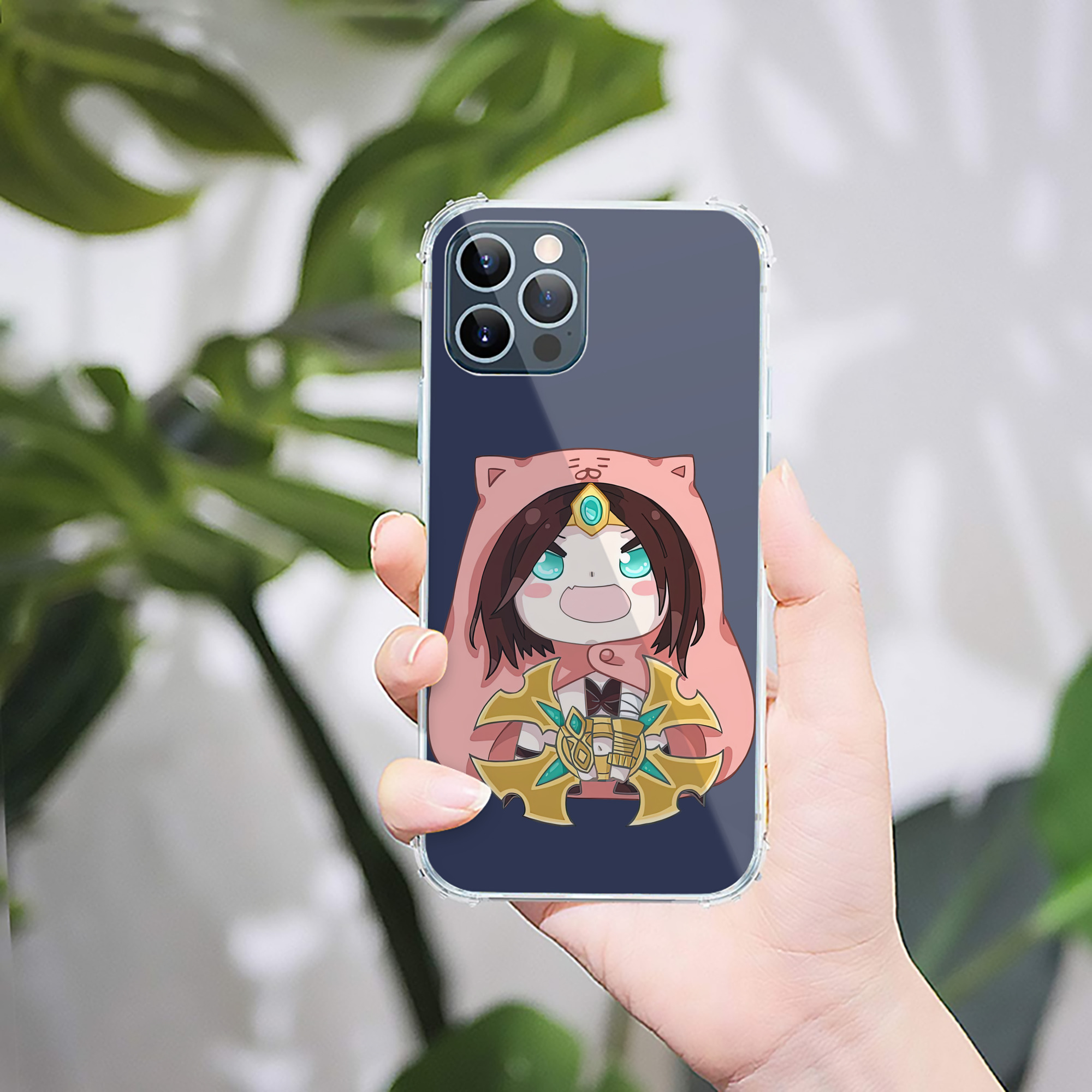（画像用） リーグ・オブ・レジェンド League of Legends LOL 【iPhone 12シリーズ対応】透明スマホケース（クリアソフトケース）